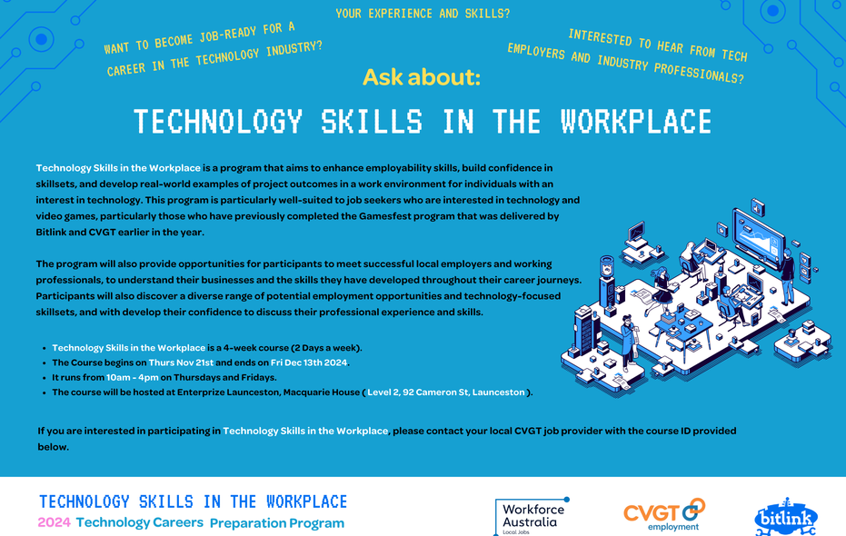 TSIW Poster (Launceston)