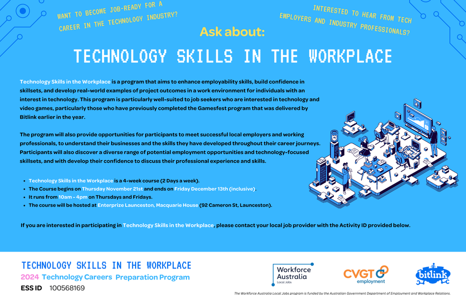 TSIW Poster Launceston