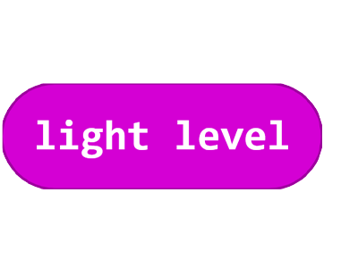 &#x27;Light Level&#x27; code block